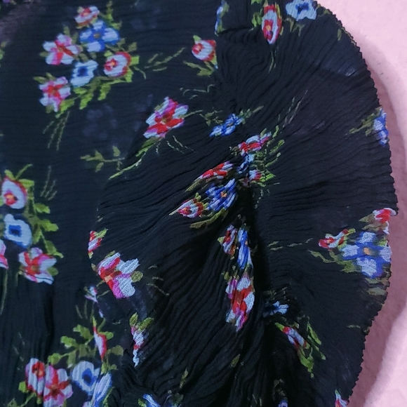 Free People Buttercup Embellished Button Down Sequin Top in Black - Picture 10 of 12